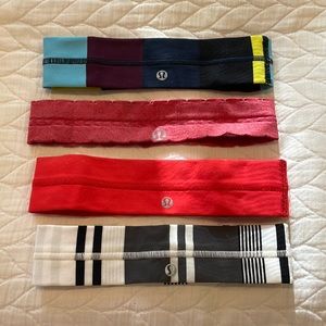 Lululemon headbands multiple colors
